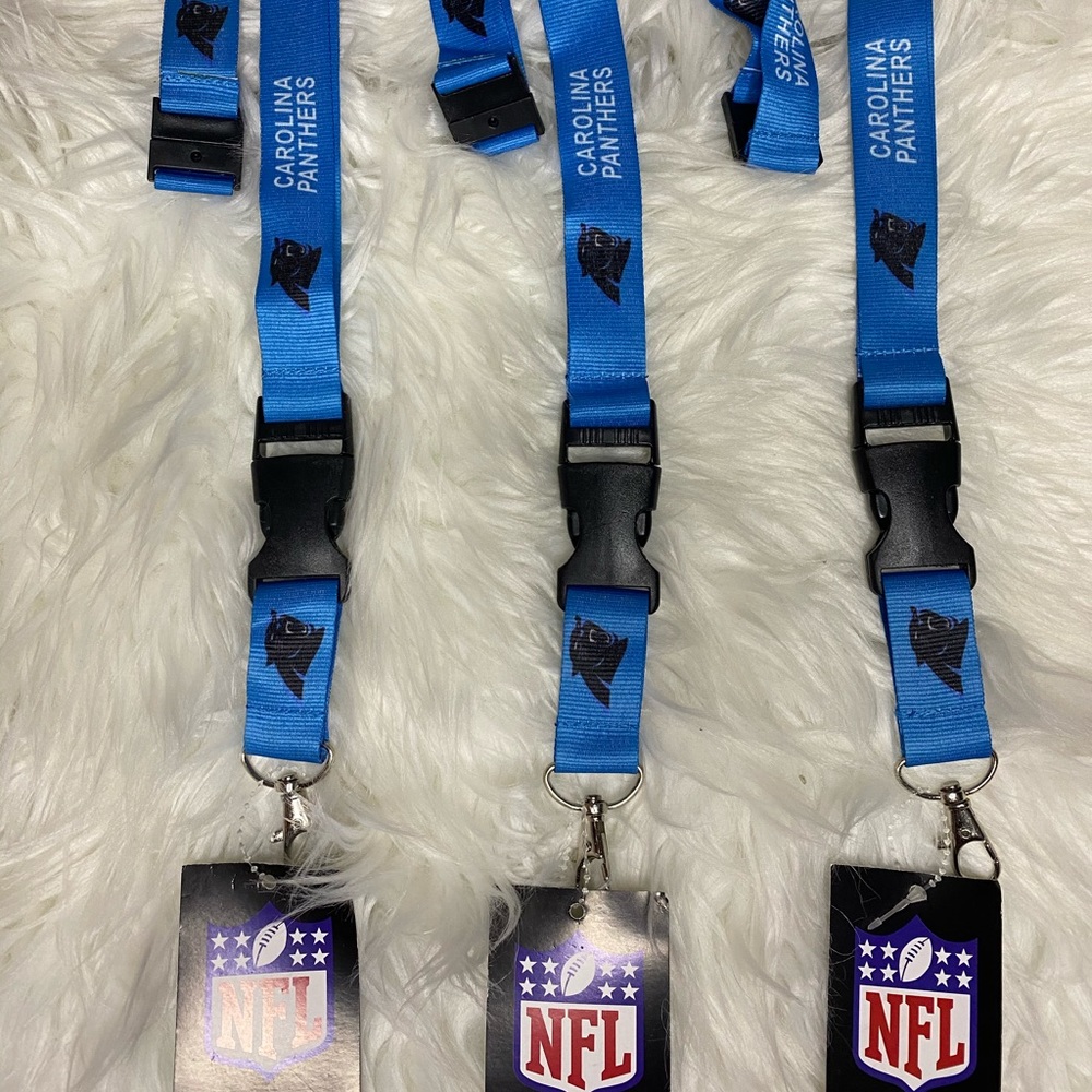 Carolina Panthers lanyard